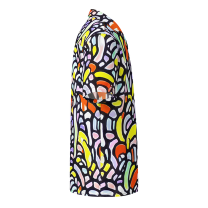 Button Shirt - Cubist Carousel