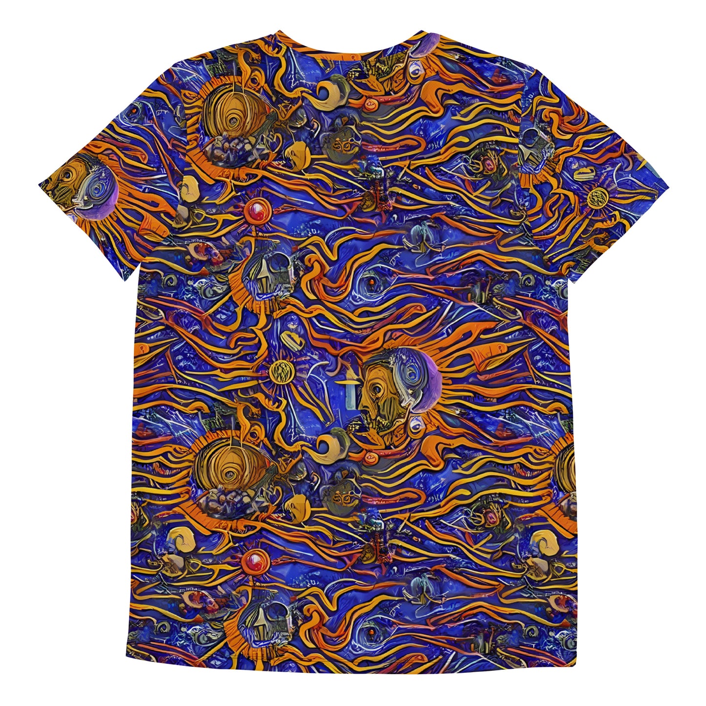 Men's Athletic T-Shirt - Mantegna Swirl