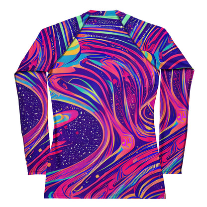 Women's Rash Guard - Nebula Noodles