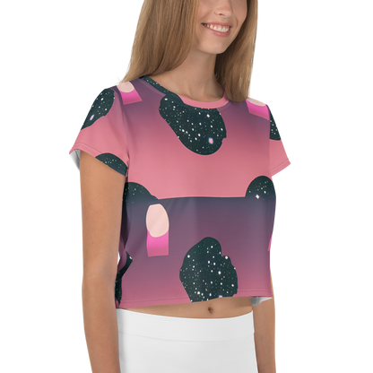 Women's Crop Tee - Dreamscape Horizon