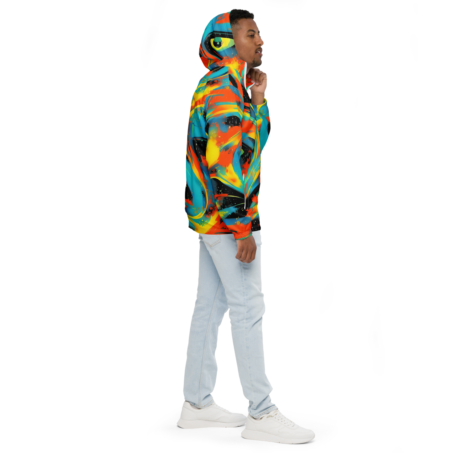Men's Windbreaker - Solar Swoosh