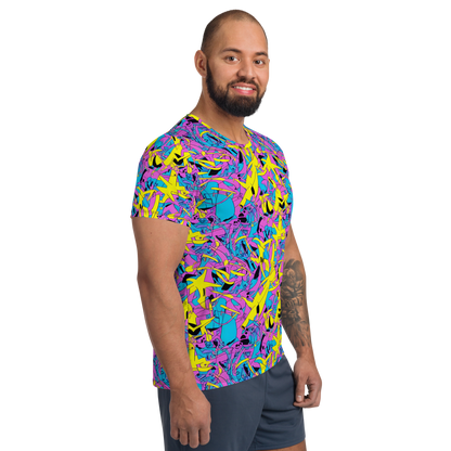 Men's Athletic T-Shirt - Neon Jive