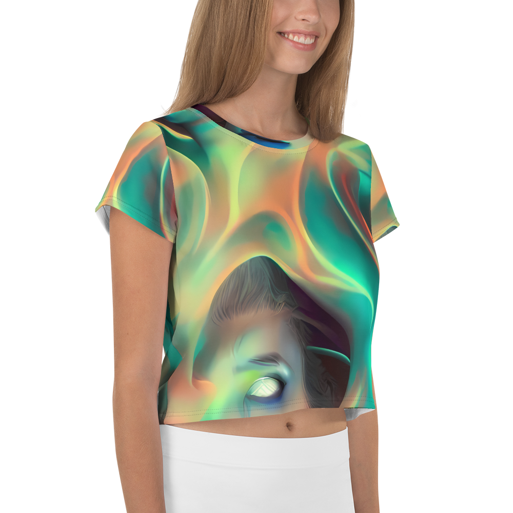 Women's Crop Tee - Soulfire Embrace