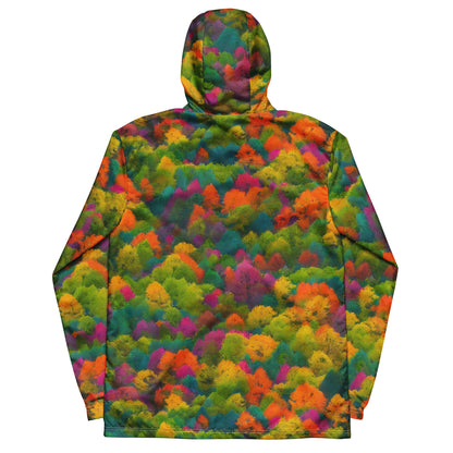 Men's Windbreaker - Autumn Kaleidoscope