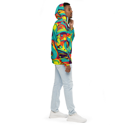 Men's Windbreaker - Retro Ribbon
