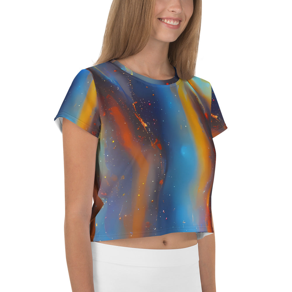 Women's Crop Tee - Pliique Spectrum