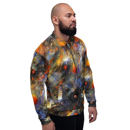 Bomber Jacket - Brushstroke Blaze