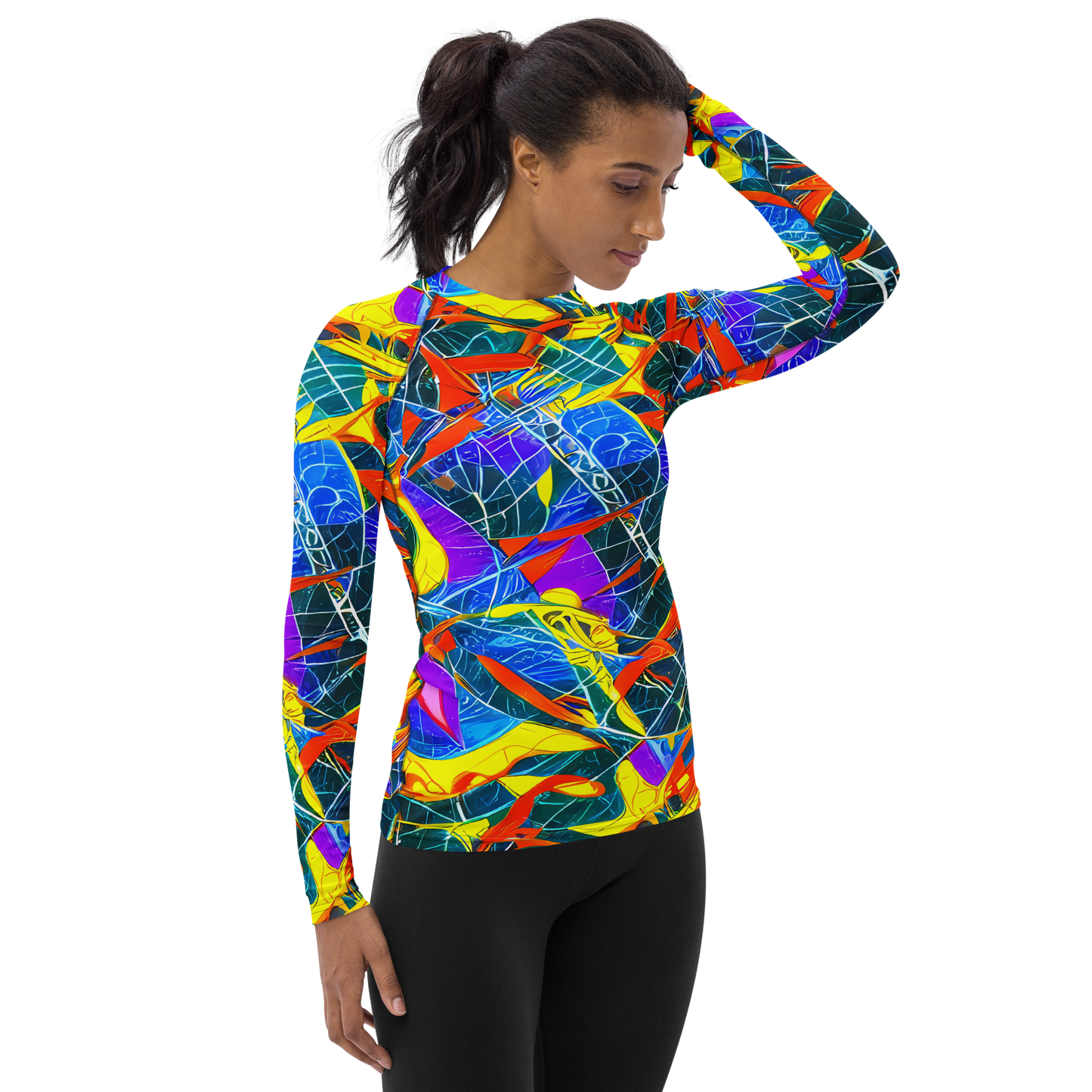 Women's Rash Guard - Arkhipov Waves