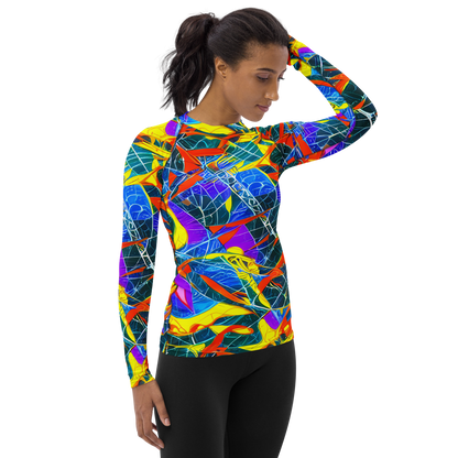 Women's Rash Guard - Arkhipov Waves