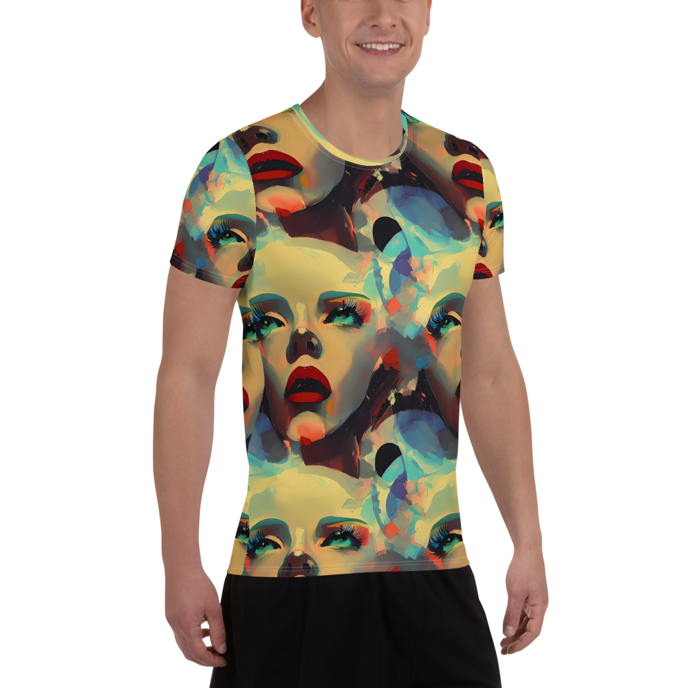 Men's Athletic T-Shirt - Astral Reflections