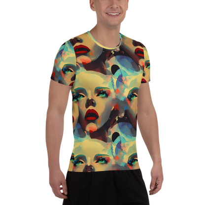 Men's Athletic T-Shirt - Astral Reflections