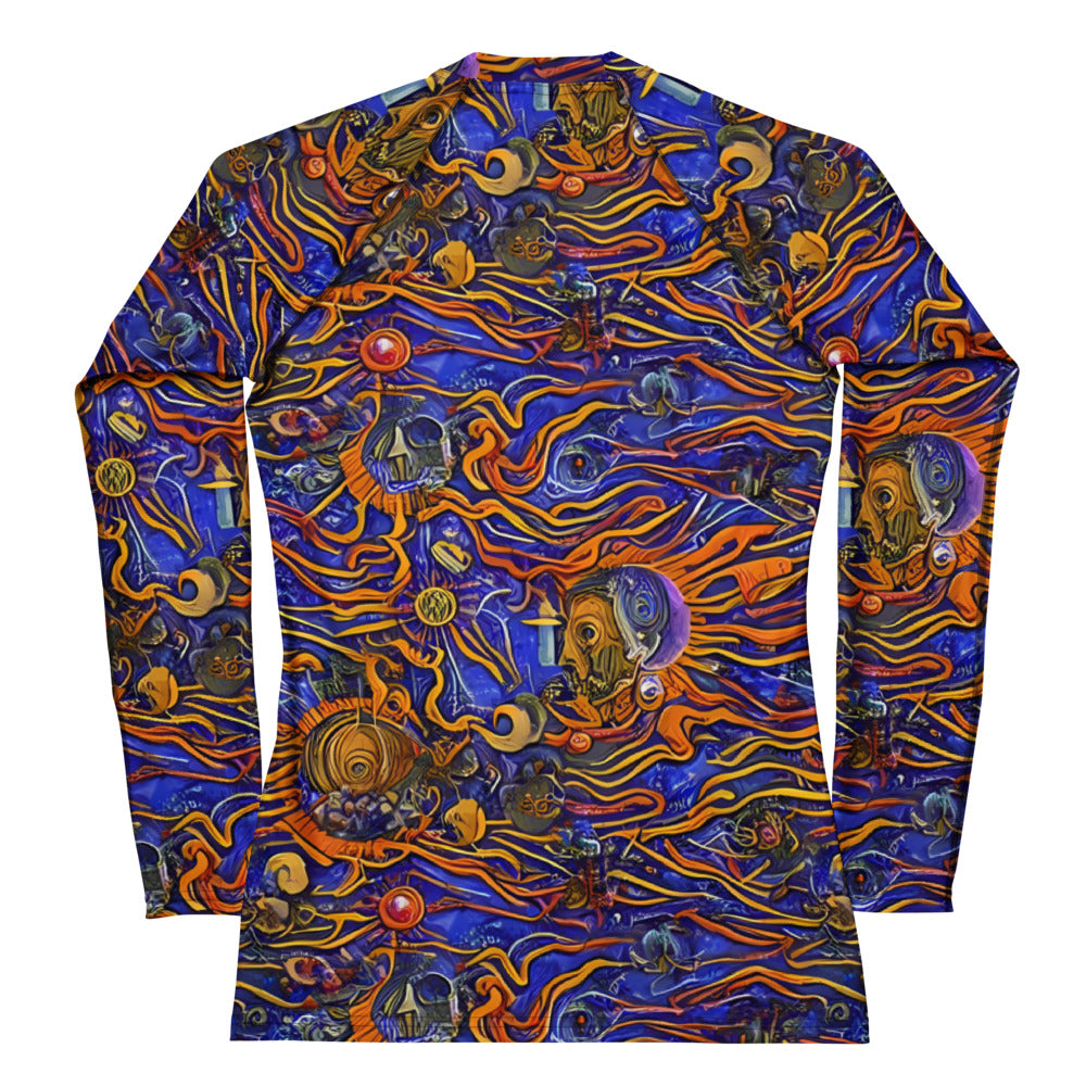 Women's Rash Guard - Mantegna Swirl