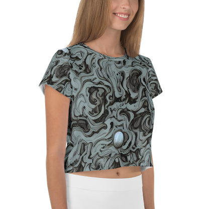 Women's Crop Tee - Caruso Swirl