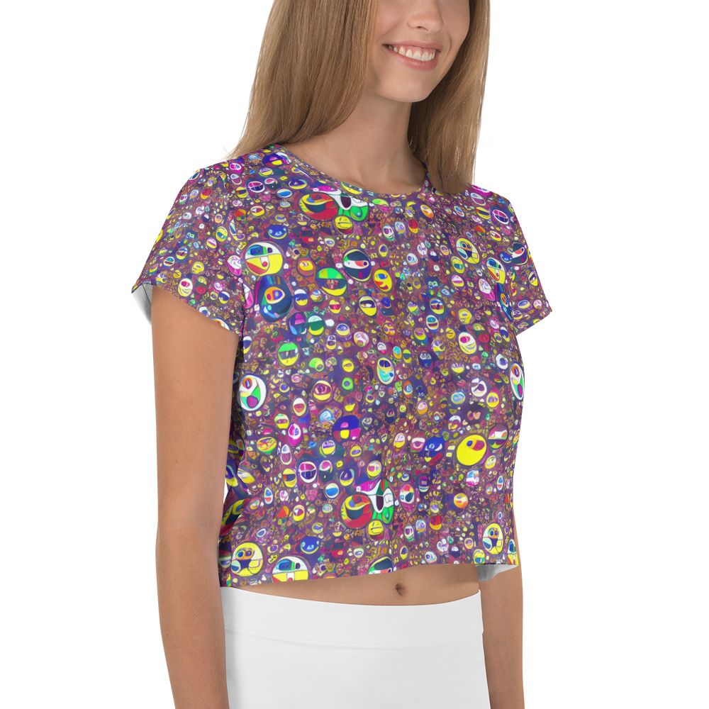 Women's Crop Tee - Eyes of Enchantment