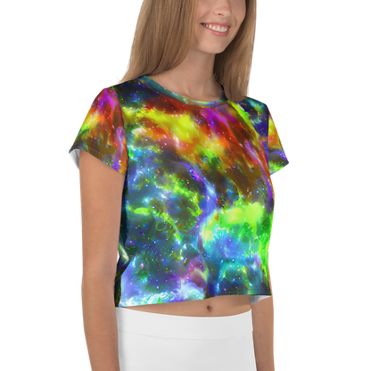 Women's Crop Tee - Neer Nebula