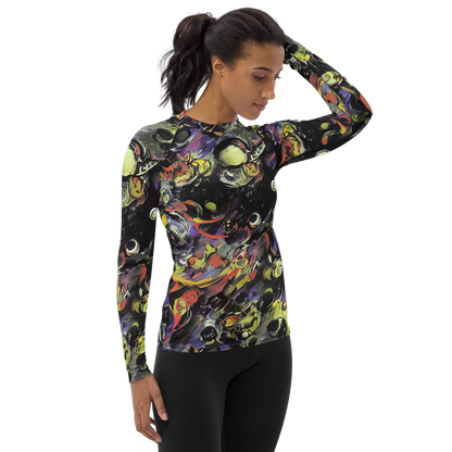 Women's Rash Guard - Fires of the Void