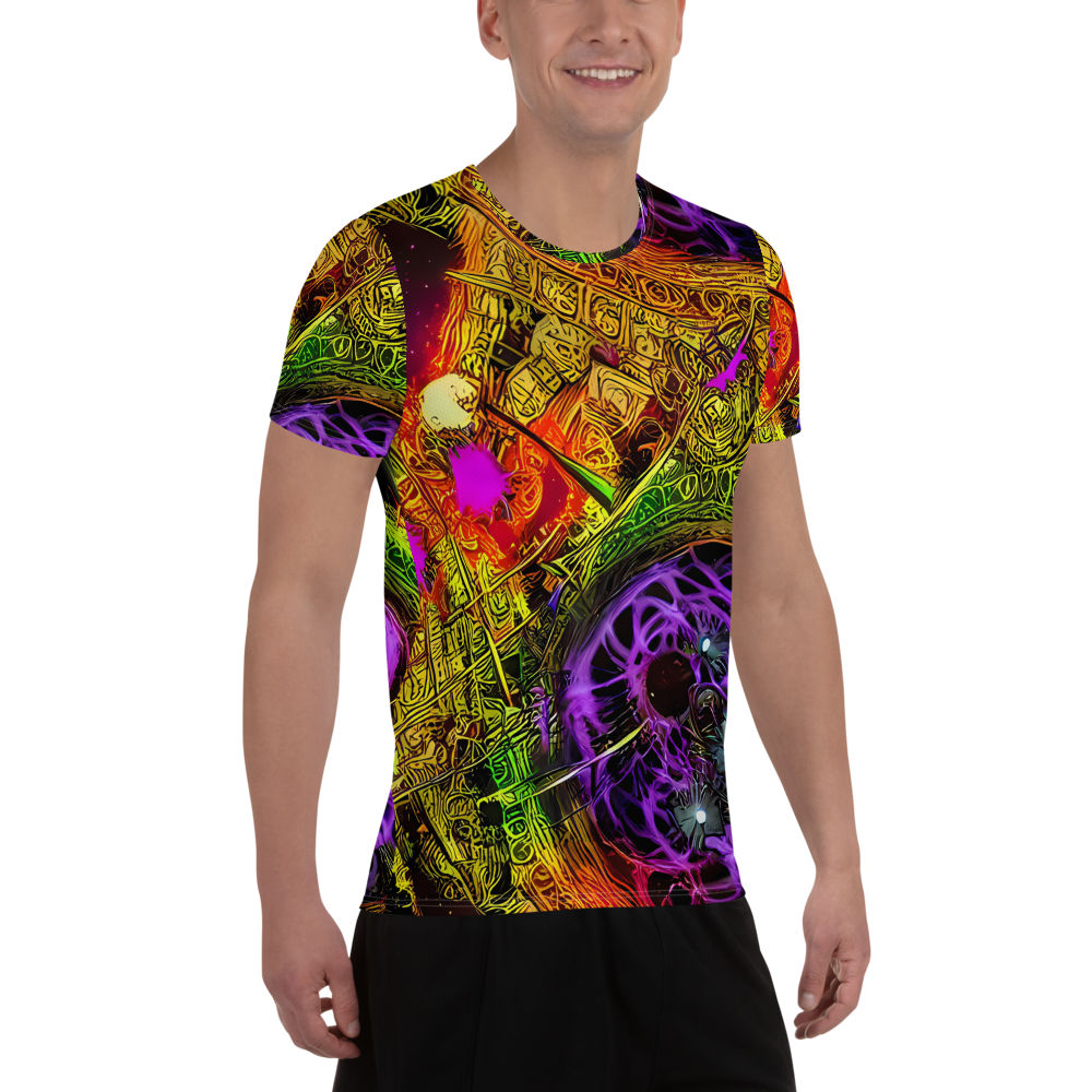 Men's Athletic T-Shirt - Neon Glyphworks