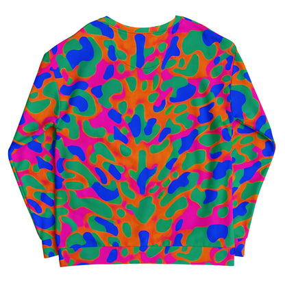 Sweatshirt - Fluorescent Camouflage