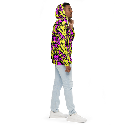 Men's Windbreaker - Neon Savanna