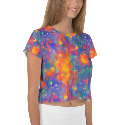 Women's Crop Tee - Nolde Nebula
