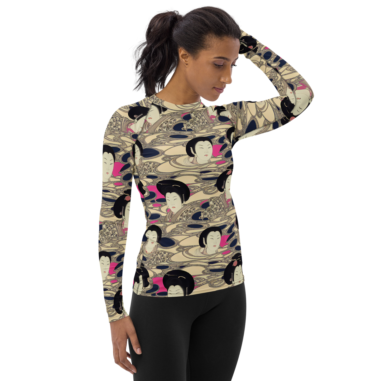 Women's Rash Guard - Timeless Reverie