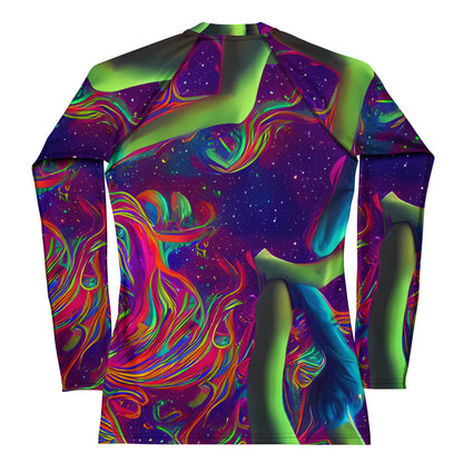Women's Rash Guard - Carnevale Cosmos