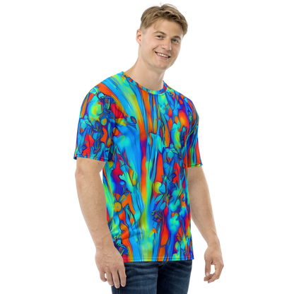 Men's Crew Neck T-Shirt - Vivid Virtuoso