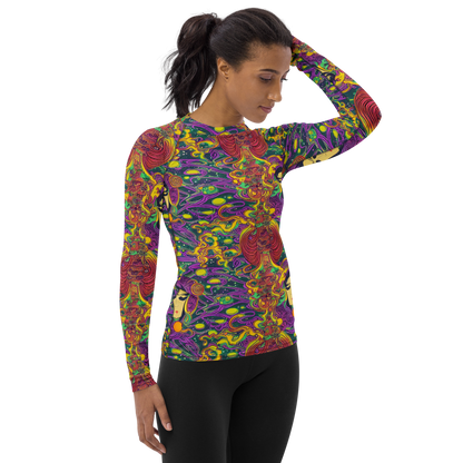 Women's Rash Guard - Odyssey in Color