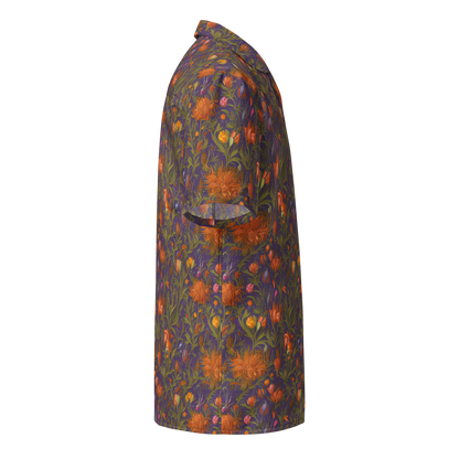 Button Shirt - Botanical Nebula