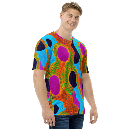 Men's Crew Neck T-Shirt - Galactic Harmony