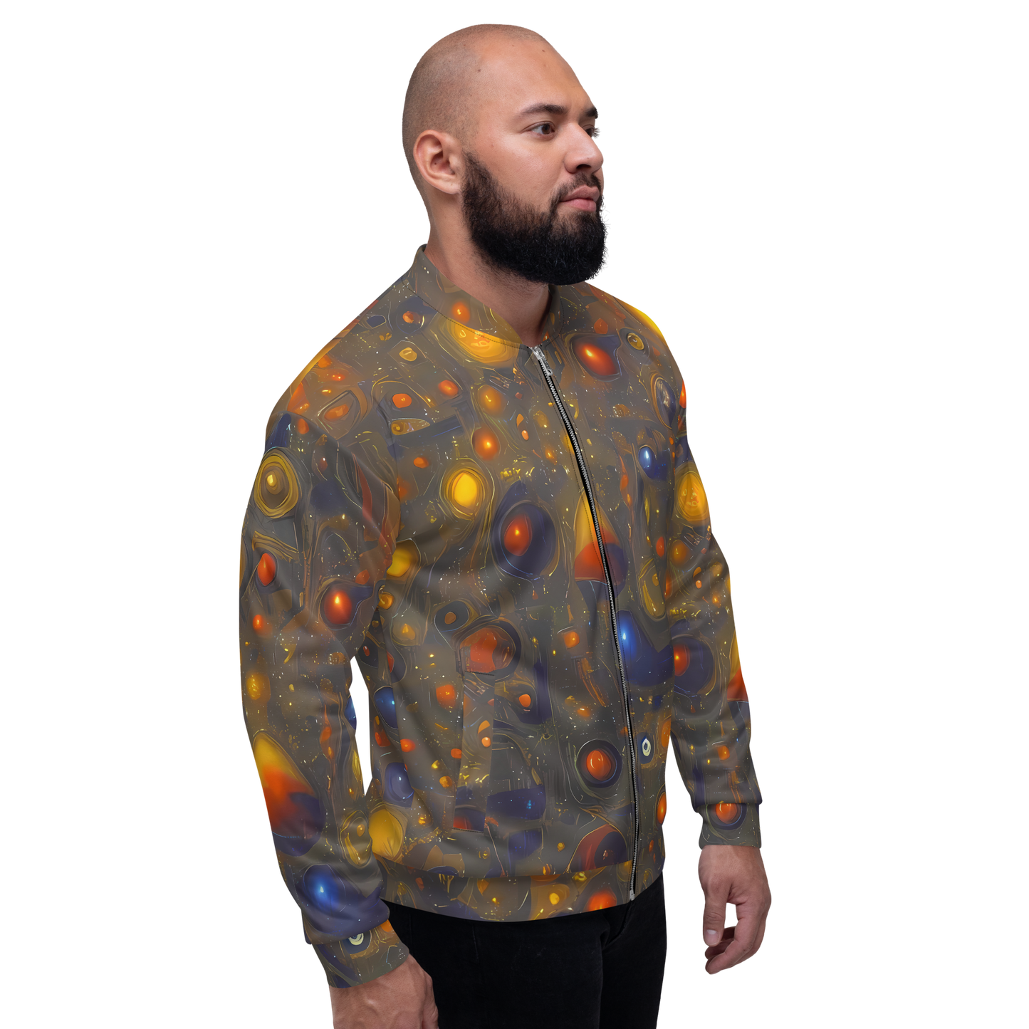 Bomber Jacket - Chromal Flux