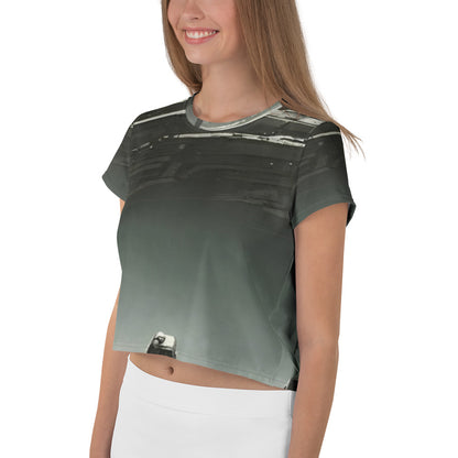 Women's Crop Tee - Urban Shadows