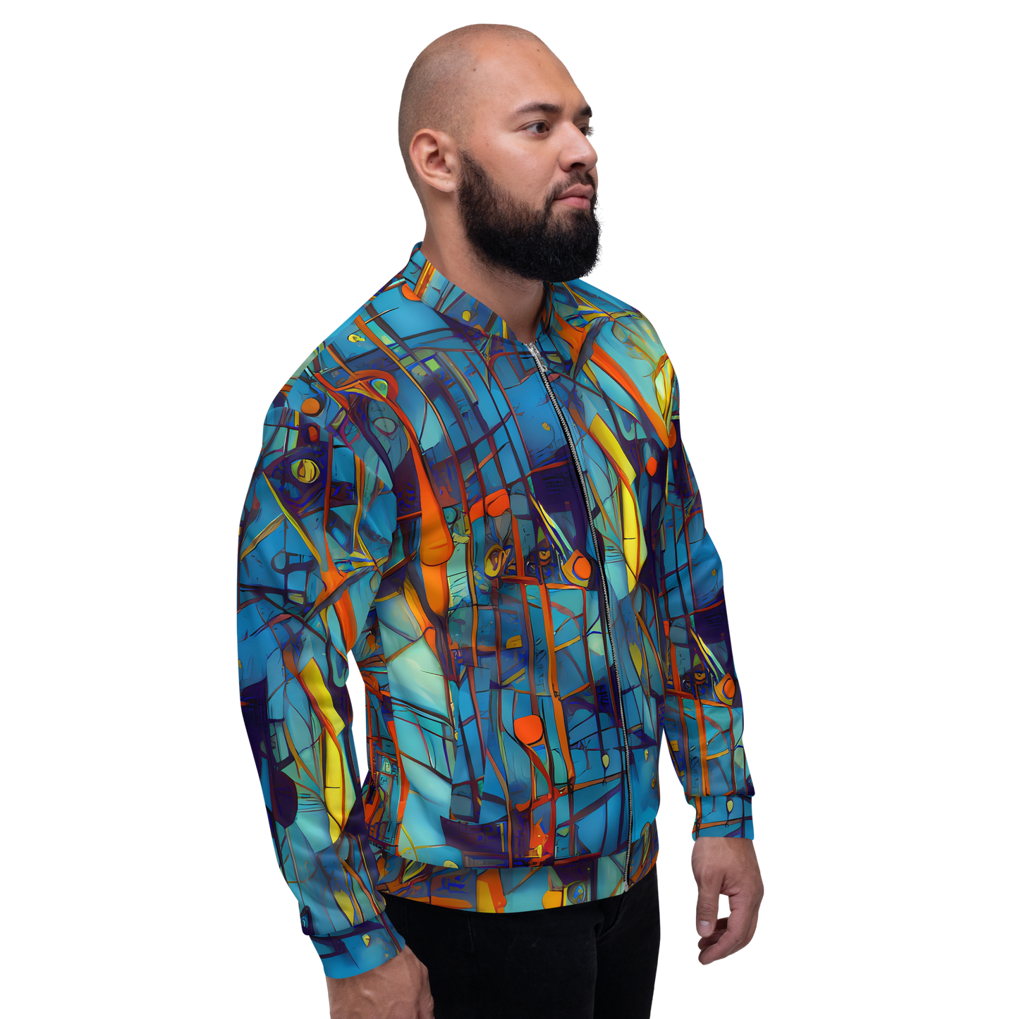 Bomber Jacket - Abstract Eddy