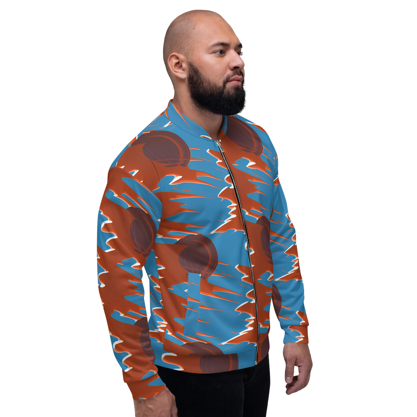 Bomber Jacket - Desert Vortex