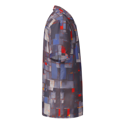 Button Shirt - Cubist Rhythm