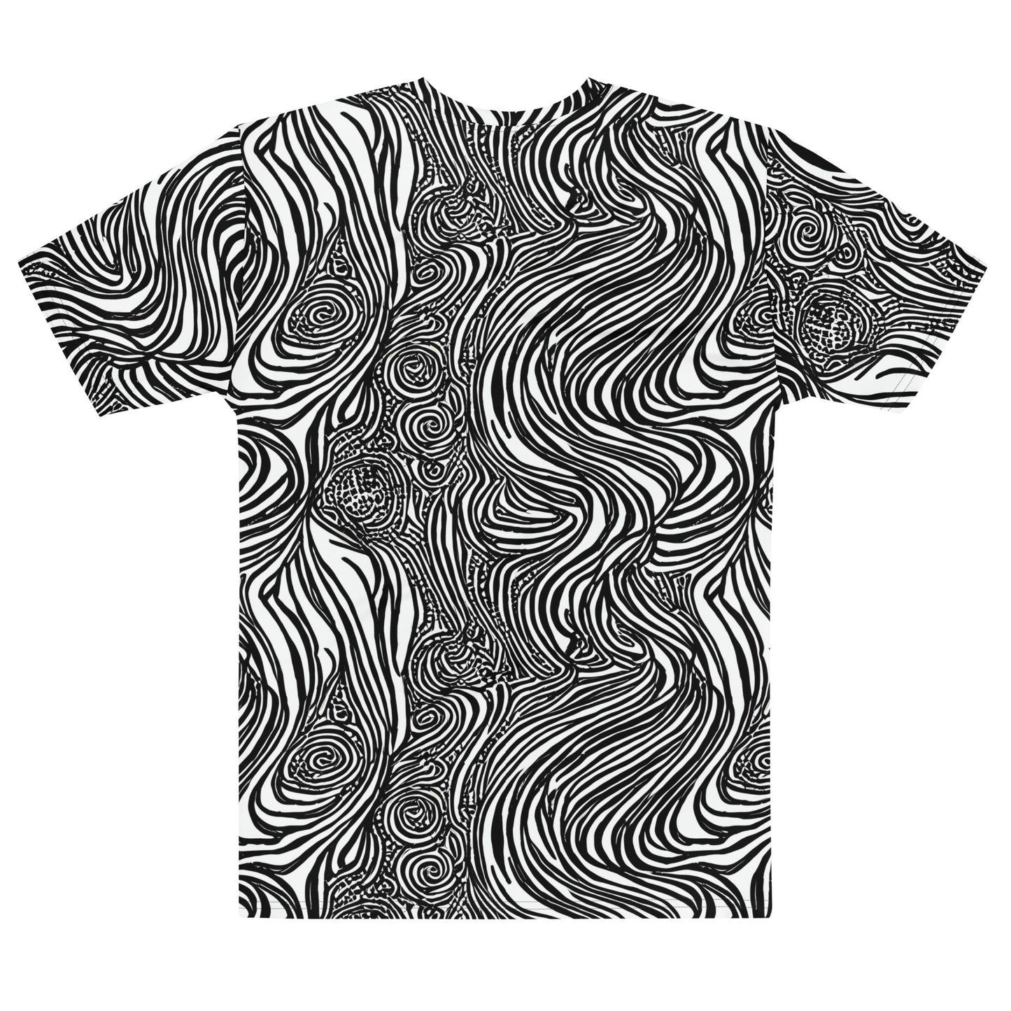 Men's Crew Neck T-Shirt - Tidal Tangle
