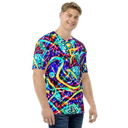 Men's Crew Neck T-Shirt - Fynesian Galaxy