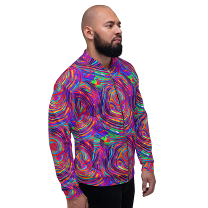 Bomber Jacket - Quantum Spiral