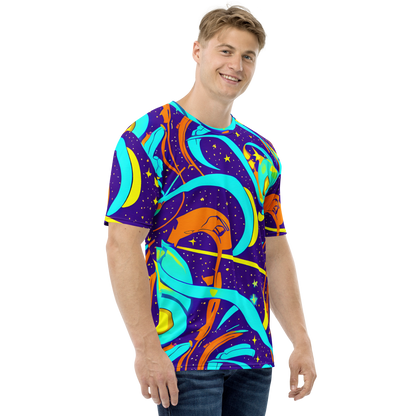 Men's Crew Neck T-Shirt - Stellar Swirl