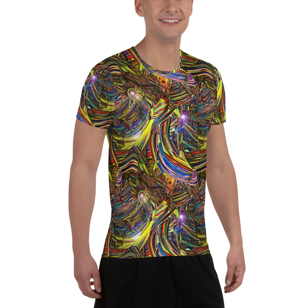 Men's Athletic T-Shirt - Quantum Palette