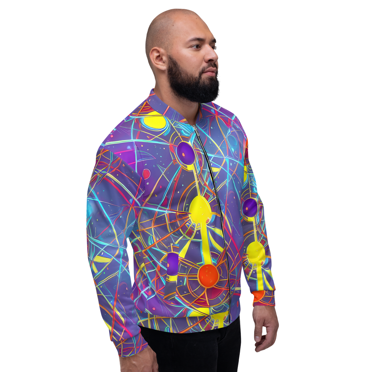 Bomber Jacket - Quantum Lattice