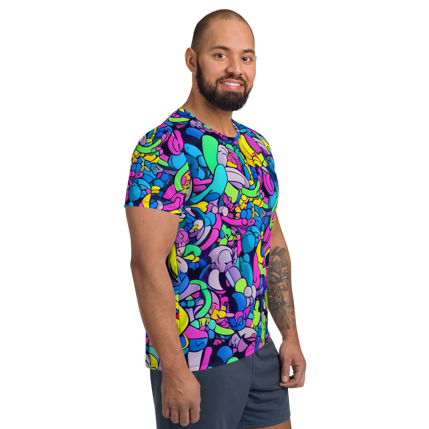 Men's Athletic T-Shirt - Radiant Revelation