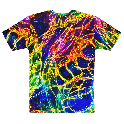 Men's Crew Neck T-Shirt - Dancing in the Ether