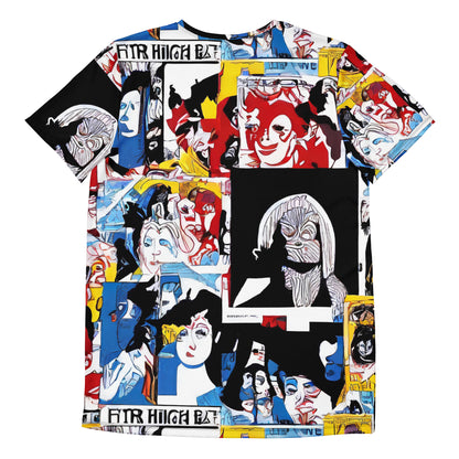 Men's Athletic T-Shirt - Pop Art Parade