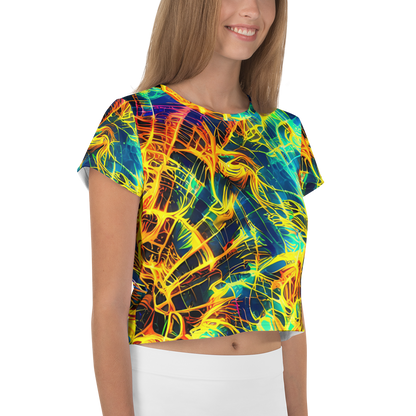 Women's Crop Tee - Kapp's Kaleidoscope