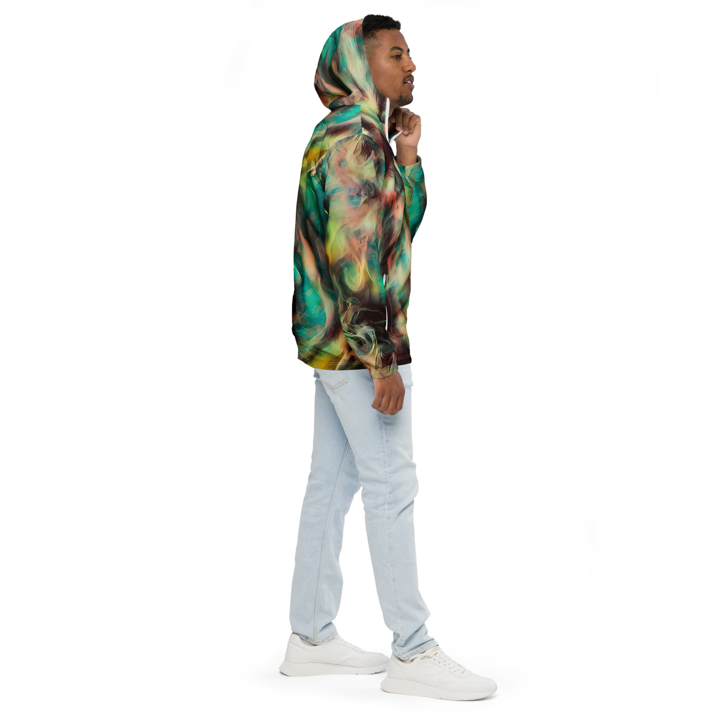 Men's Windbreaker - Enchanted Fusion