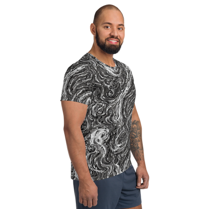 Men's Athletic T-Shirt - Nebulous Night