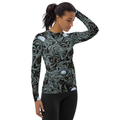 Women's Rash Guard - Caruso Swirl