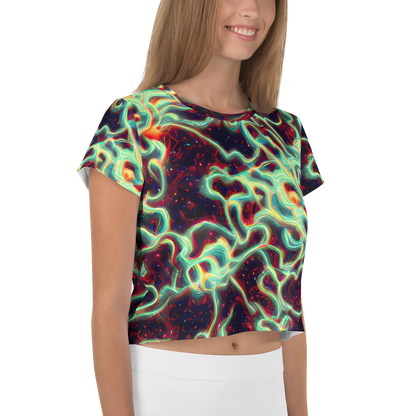 Women's Crop Tee - Chimeric Currents