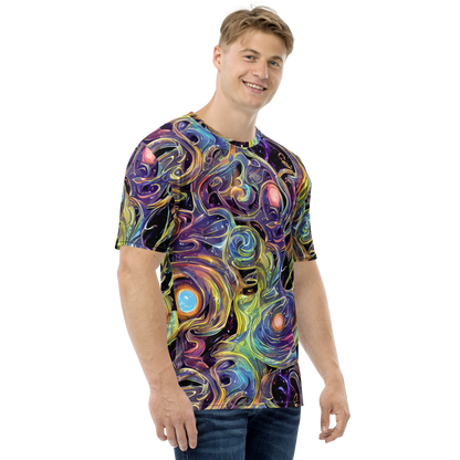 Men's Crew Neck T-Shirt - Lebacq Swirl